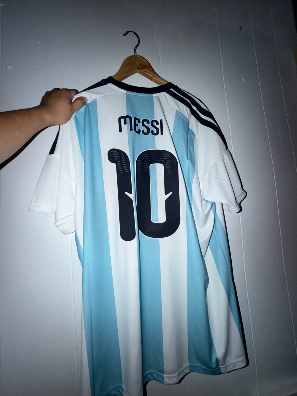 adidas Argentina Lionel Messi Home Jersey #10 size 2XL - Picture 5 of 7